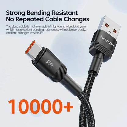 High-Speed USB Type C Fast Charging Cable for iPhone 15/14/13/12/11 & Huawei P40/P30 - Durable, Versatile, and Certified for Safety